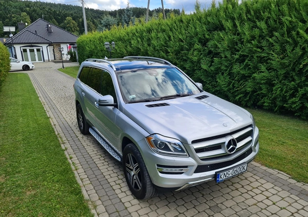 Mercedes-Benz GL cena 137000 przebieg: 192000, rok produkcji 2013 z Grodzisk Mazowiecki małe 172